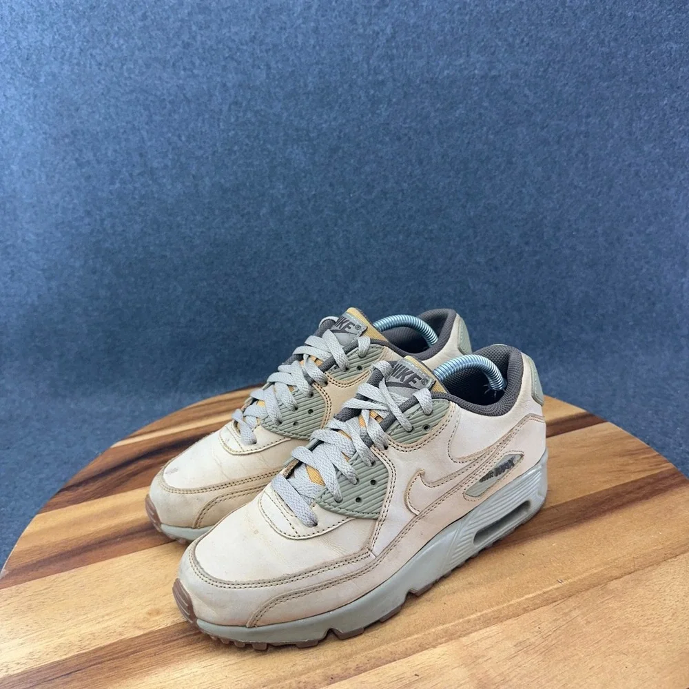 Nike Air Max 90 Winter PRM Flax Wheat GS Sz 4.5Y Womens Sz 6 Wheat 943747-700